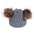 Wholesale Winter Children's Fur Ball Knitted Hat Scarf