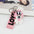 Wholesale Creative Hat Ribbon Bear Resin Keychain