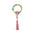 Wholesale PU Wrist Keychain Color Luminous